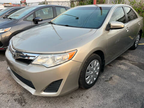 2014 Toyota Camry for sale at HOUSTON SKY AUTO SALES in Houston TX