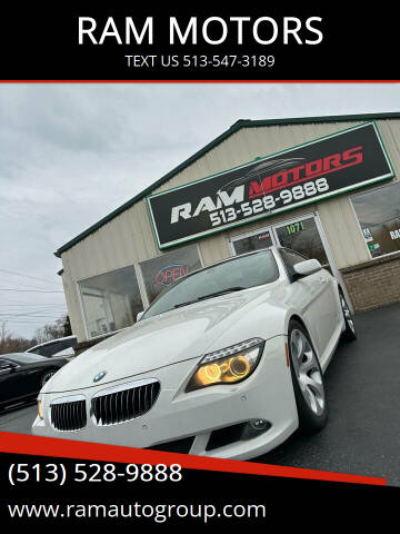 2008 BMW 6 Series for sale at RAM MOTORS in Cincinnati OH
