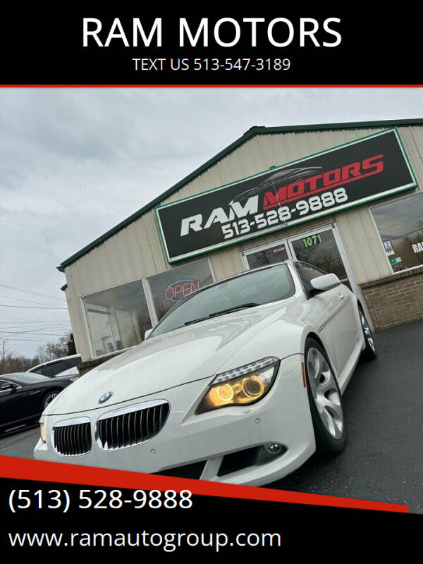 2008 BMW 6 Series for sale at RAM MOTORS in Cincinnati OH