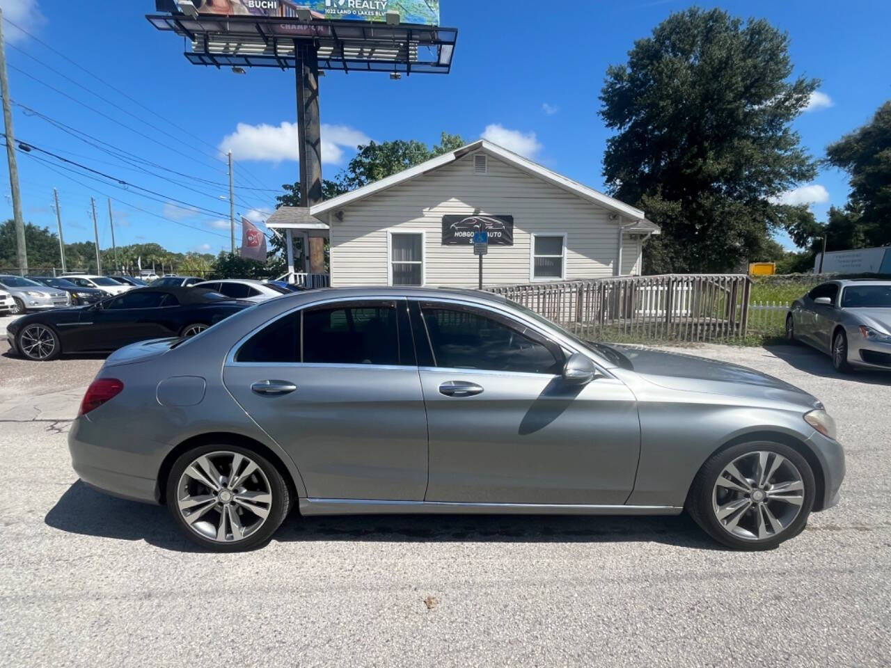 2015 Mercedes-Benz C-Class for sale at Hobgood Auto Sales in Land O Lakes, FL