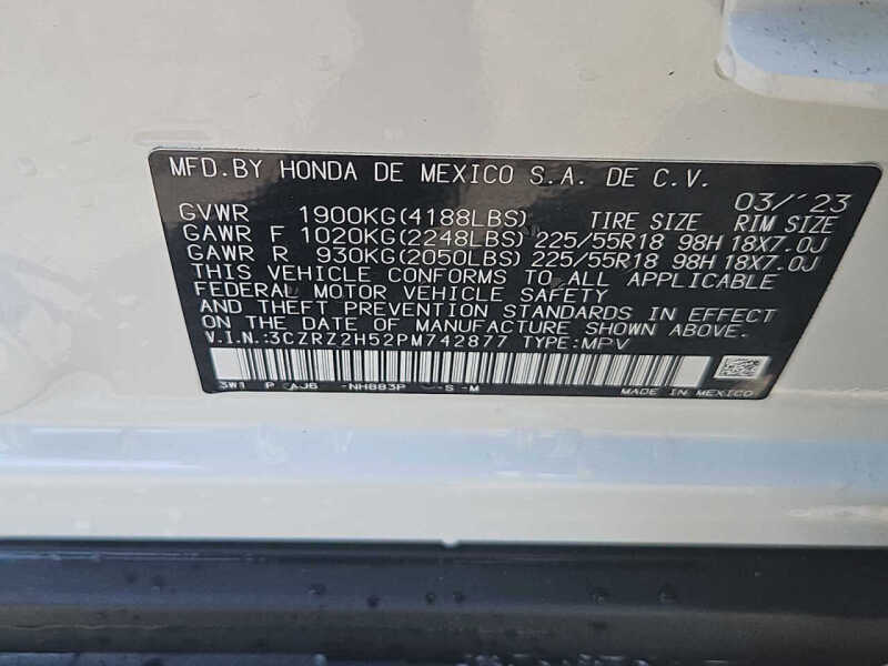 2023 Honda HR-V Sport