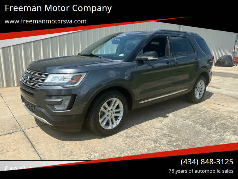 2017 Ford Explorer for sale at Freeman Motor Company in Lawrenceville VA