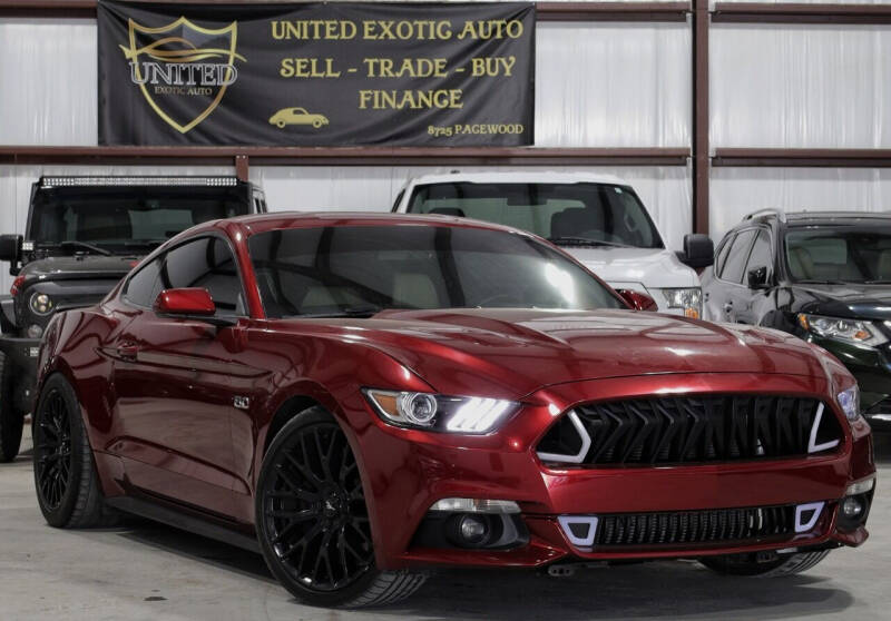 2015 Ford Mustang for sale at United Exotic Auto in Houston TX