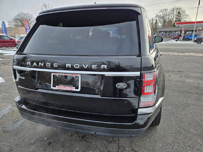 2016 Land Rover Range Rover Supercharged