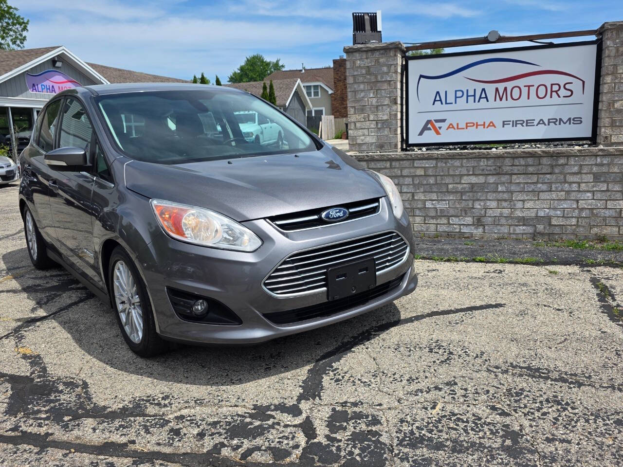 Silver 2013 Ford C-MAX Hybrid SEL SEL 4dr Wagon 1