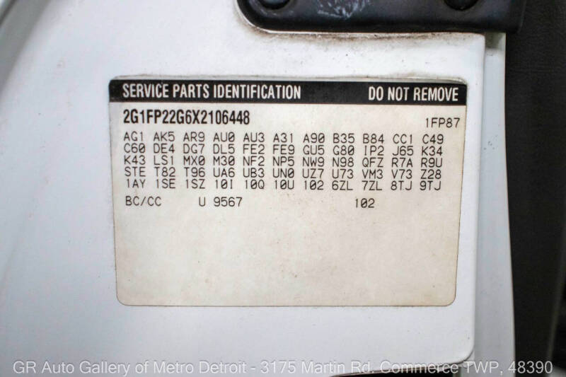 1999 Chevrolet Camaro Z28