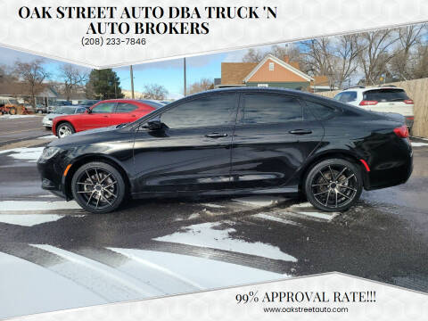 2015 Chrysler 200 for sale at Oak Street Auto DBA Truck 'N Auto Brokers in Pocatello ID