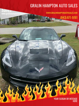 2014 Chevrolet Corvette for sale at Gralin Hampton Auto Sales in Summerville SC
