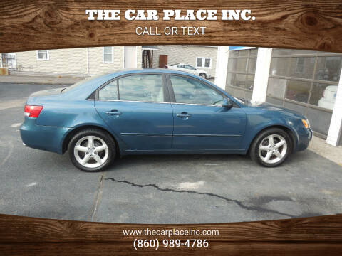 2007 Hyundai Sonata for sale at THE CAR PLACE INC. in Somersville CT