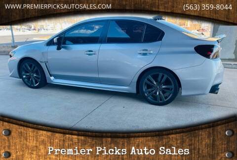 2017 Subaru WRX for sale at Premier Picks Auto Sales in Bettendorf IA