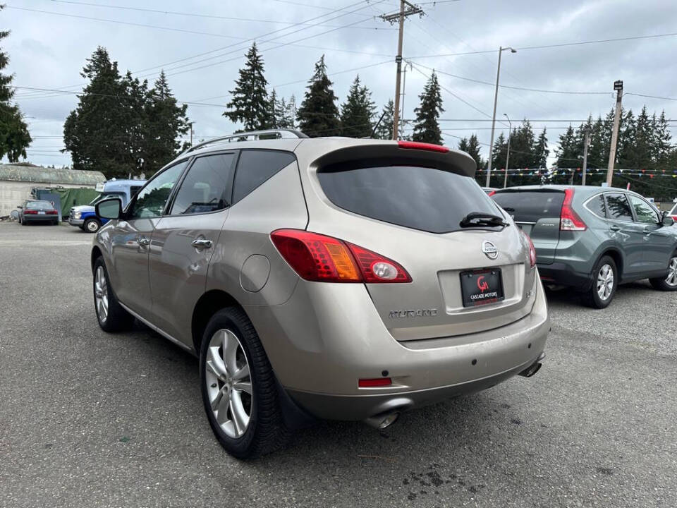 2009 Nissan Murano for sale at Cascade Motors in Olympia, WA