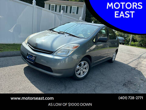 2005 Toyota Prius for sale at MOTORS EAST in Cumberland RI