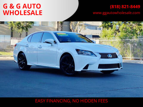 2014 Lexus GS 350 for sale at G & G AUTO WHOLESALE in North Hollywood CA