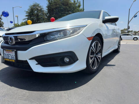 2016 Honda Civic for sale at La Mesa Auto Sales in Huntington Park CA