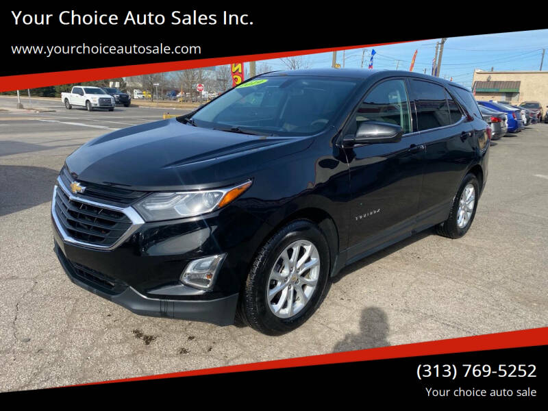 2019 Chevrolet Equinox for sale at Your Choice Auto Sales Inc. in Dearborn MI