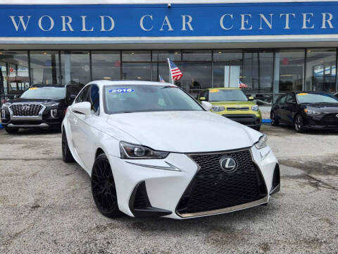 2018 Lexus IS 300 for sale at WORLD CAR CENTER & FINANCING LLC in Kissimmee FL