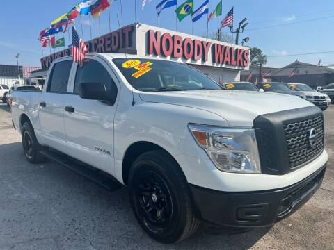 2018 Nissan Titan for sale at Giant Auto Mart in Houston TX