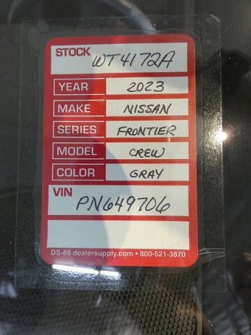 2023 Nissan Frontier