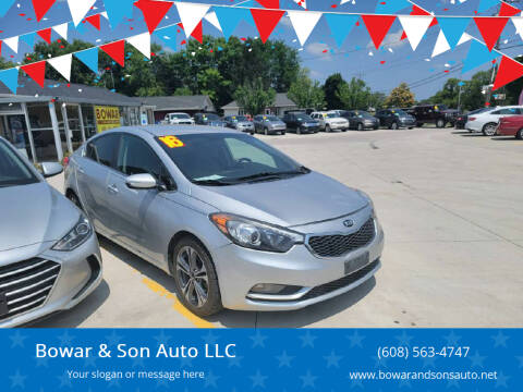 2016 Kia Forte for sale at Bowar & Son Auto LLC in Janesville WI