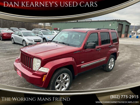 2012 Jeep Liberty for sale at DAN KEARNEY'S USED CARS in Center Rutland VT