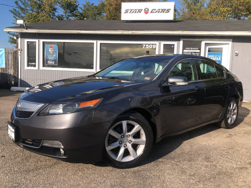 2012 Acura TL for sale at Star Cars LLC in Glen Burnie MD