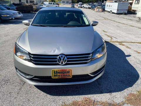 2012 Volkswagen Passat for sale at Unique Motors in Rock Island IL