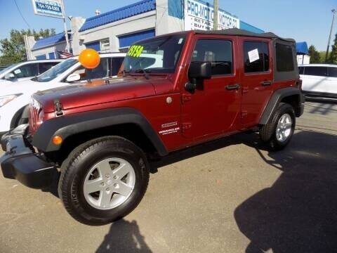 2010 Jeep Wrangler Unlimited for sale at Pro-Motion Motor Co in Hickory NC