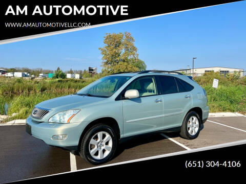 2008 Lexus RX 350 for sale at AM AUTOMOTIVE in Forest Lake MN