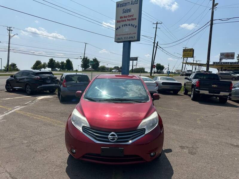 2014 Nissan Versa Note for sale at Western Auto Sales in Knoxville TN