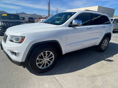 2015 Jeep Grand Cherokee for sale at Hugo Motors INC in El Paso TX