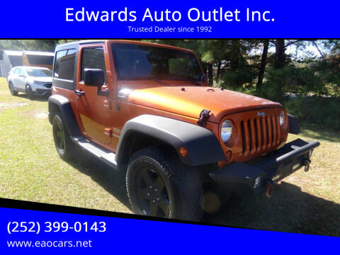 2011 Jeep Wrangler for sale at Edwards Auto Outlet Inc. in Wilson NC