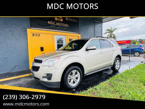 2015 Chevrolet Equinox for sale at MDC MOTORS in Fort Myers FL