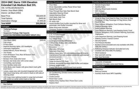 2024 GMC Sierra 1500 Elevation Standard
