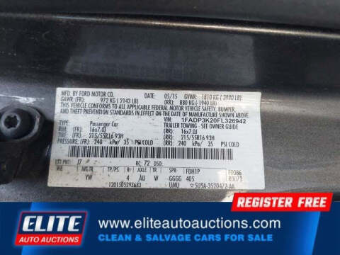 2015 Ford Focus SE