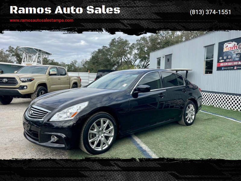 2012 Infiniti G37 Sedan for sale at Ramos Auto Sales in Tampa FL