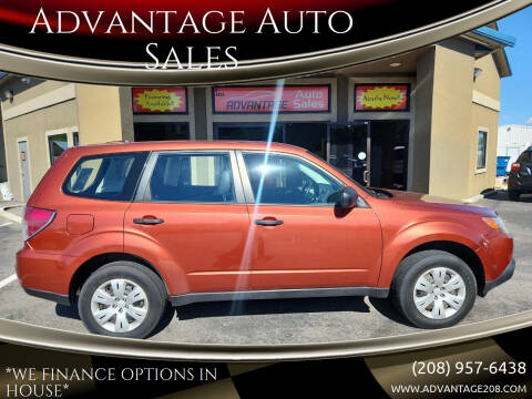 2010 Subaru Forester for sale at Advantage Auto Sales in Garden City ID