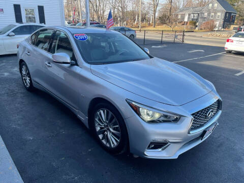 2019 Infiniti Q50 for sale at 5 Corner Auto Sales Inc. in Brockton MA