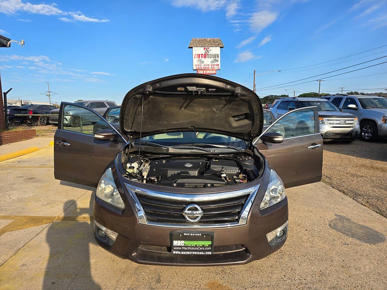 2015 Nissan Altima for sale at Mac Motors in Arlington, TX