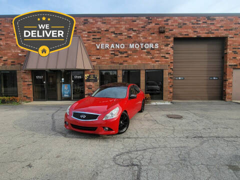 2010 Infiniti G37 Sedan for sale at Verano Motors in Addison IL