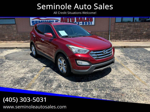 2013 Hyundai Santa Fe Sport for sale at Seminole Auto Sales in Seminole OK