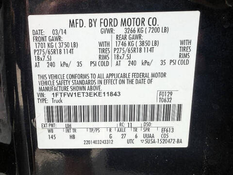 2014 Ford F-150