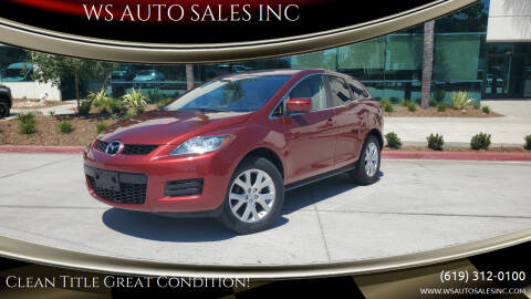 2007 Mazda CX-7 for sale at WS AUTO SALES INC in El Cajon CA