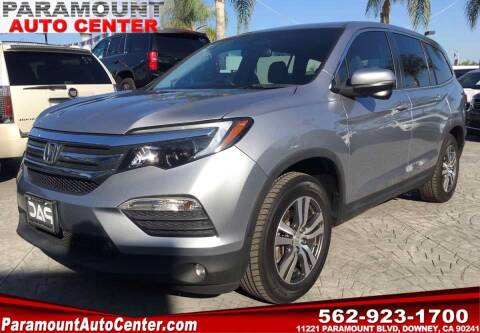 2017 Honda Pilot for sale at PARAMOUNT AUTO CENTER in Downey CA