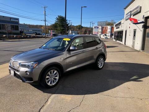 2015 BMW X3 for sale at New England Motors of Leominster, Inc in Leominster MA