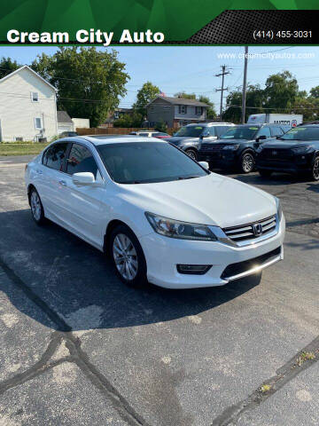 2013 Honda Accord for sale at Cream City Auto in Milwaukee WI