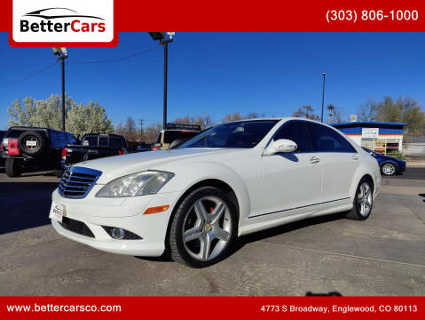 2009 Mercedes-Benz S-Class for sale at Better Cars in Englewood CO