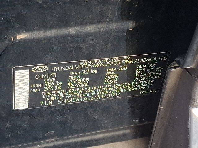 2022 Hyundai Santa Fe SEL