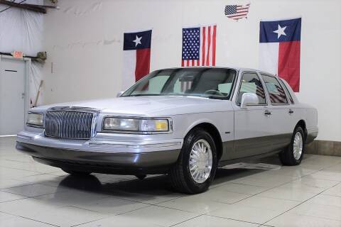 1995 Lincoln Town Car for sale at ROADSTERS AUTO in Houston TX