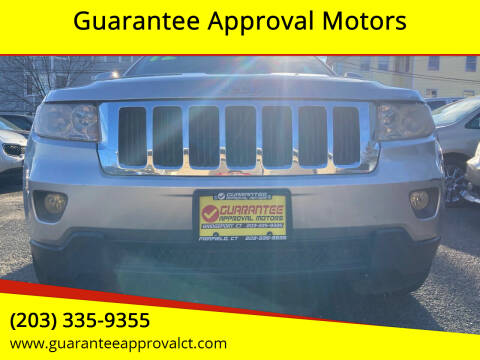 2012 Jeep Grand Cherokee for sale at Guarantee Approval Motors in Bridgeport CT