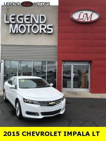 2015 Chevrolet Impala for sale at Legend Motors of Ferndale in Ferndale MI